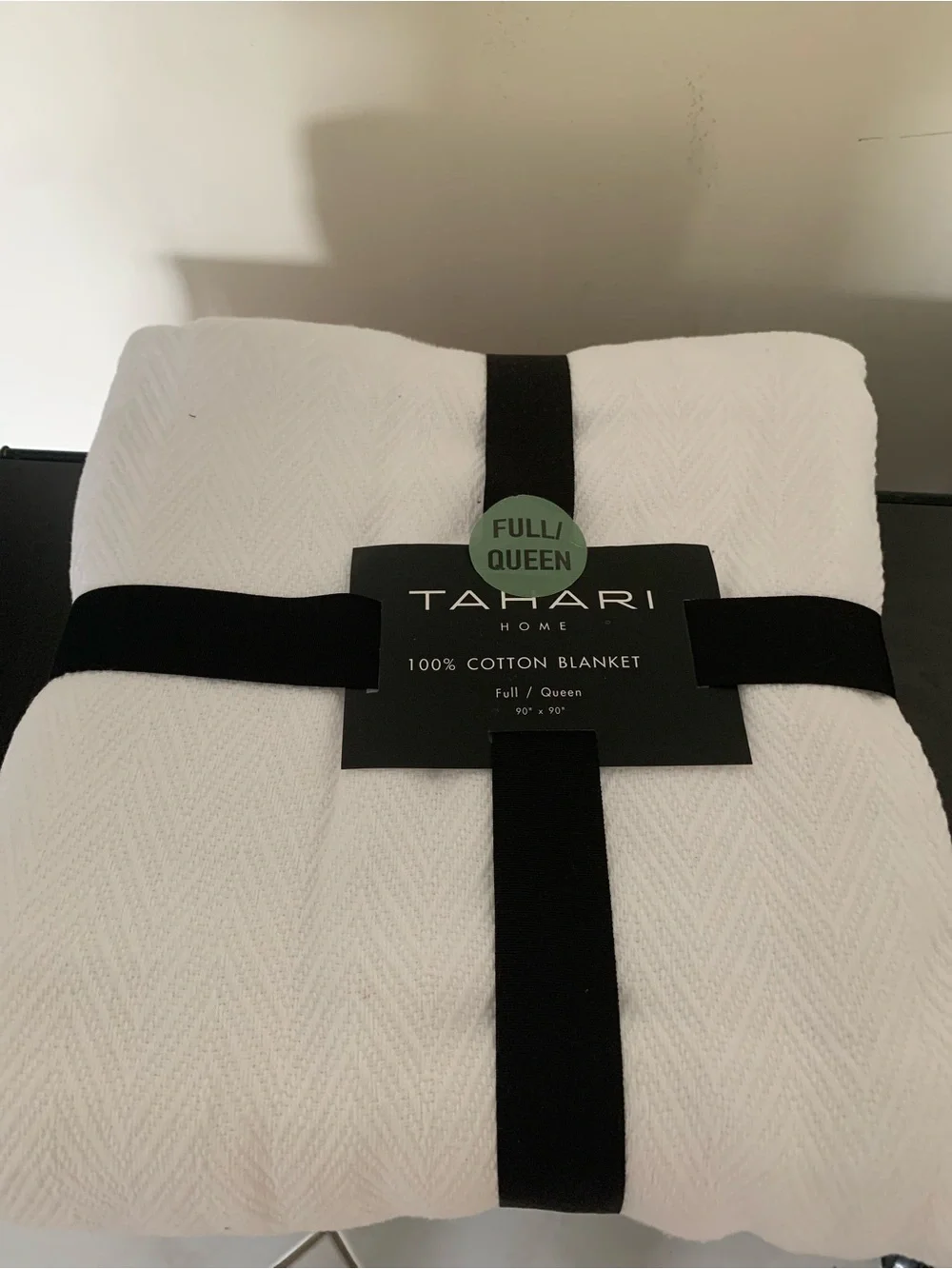 Tahari 100% Cotton Blanket New